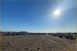 Playa operativa de una hectárea con salida a la Ruta 7